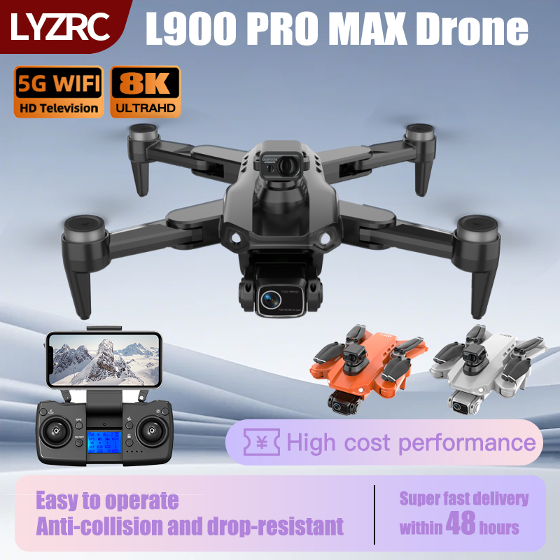 LYZRC L900 PRO MAX تجنب العوائ - مراجعة Drone Multispectral وسعره