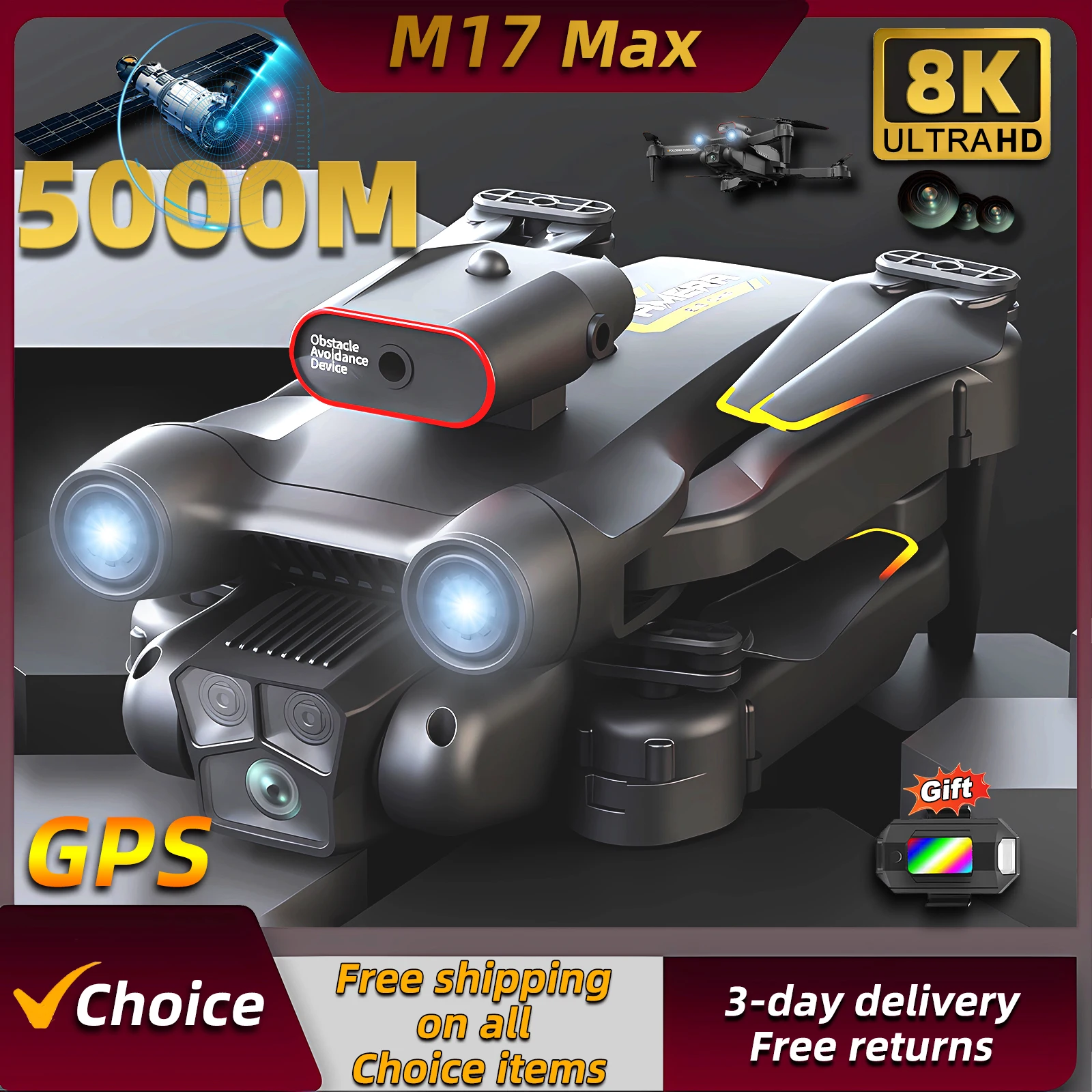 طائرة بدون طيار M17 ماكس الجدي - مراجعة Drone Multispectral وسعره