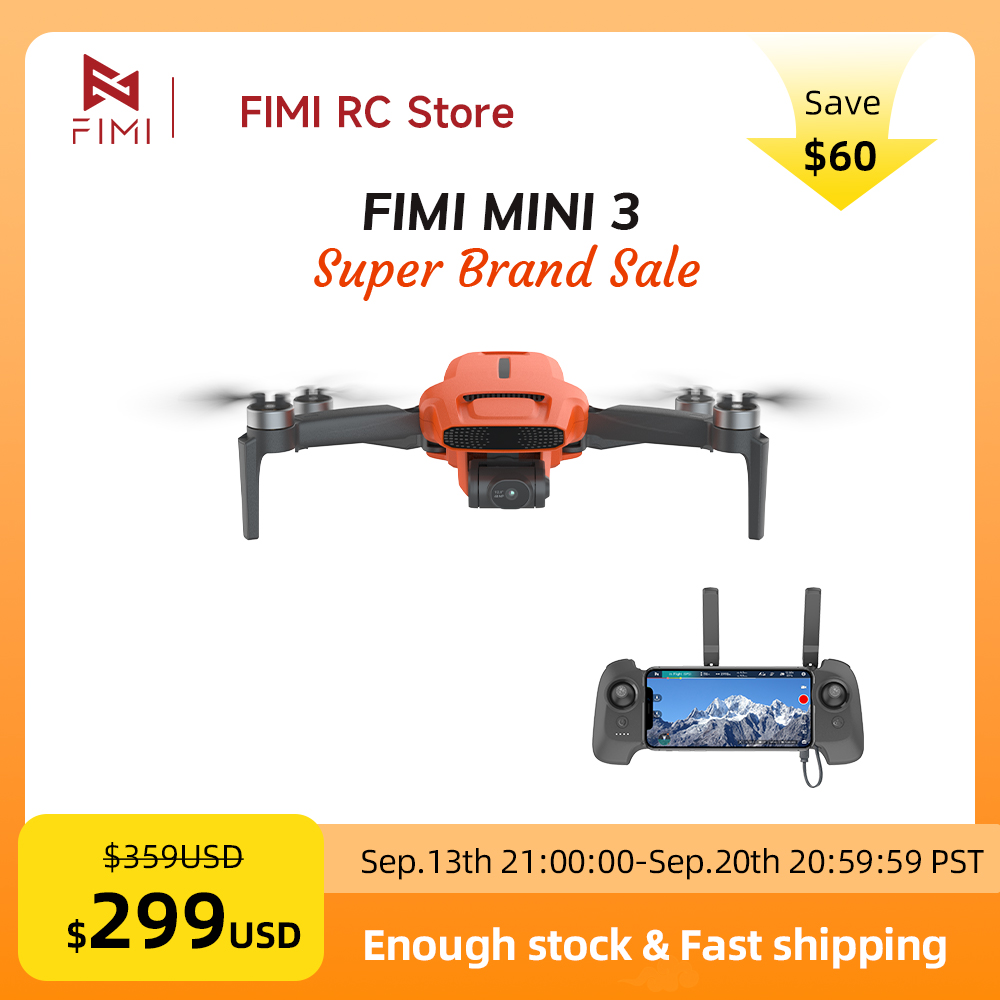 طائرة بدون طيار FIMI MINI 3 مع - مراجعة Drone Mapping وسعره